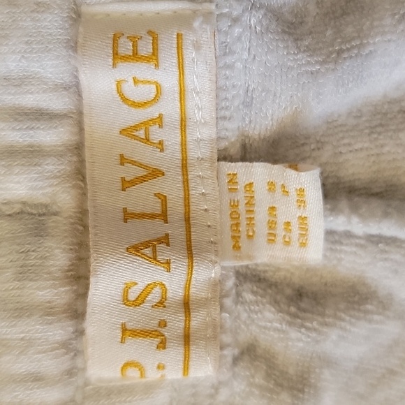 PJ Salvage | Cloud Gray Sun Out Side Stripe Jogger Sweatpants Size Small - Picture 8 of 9